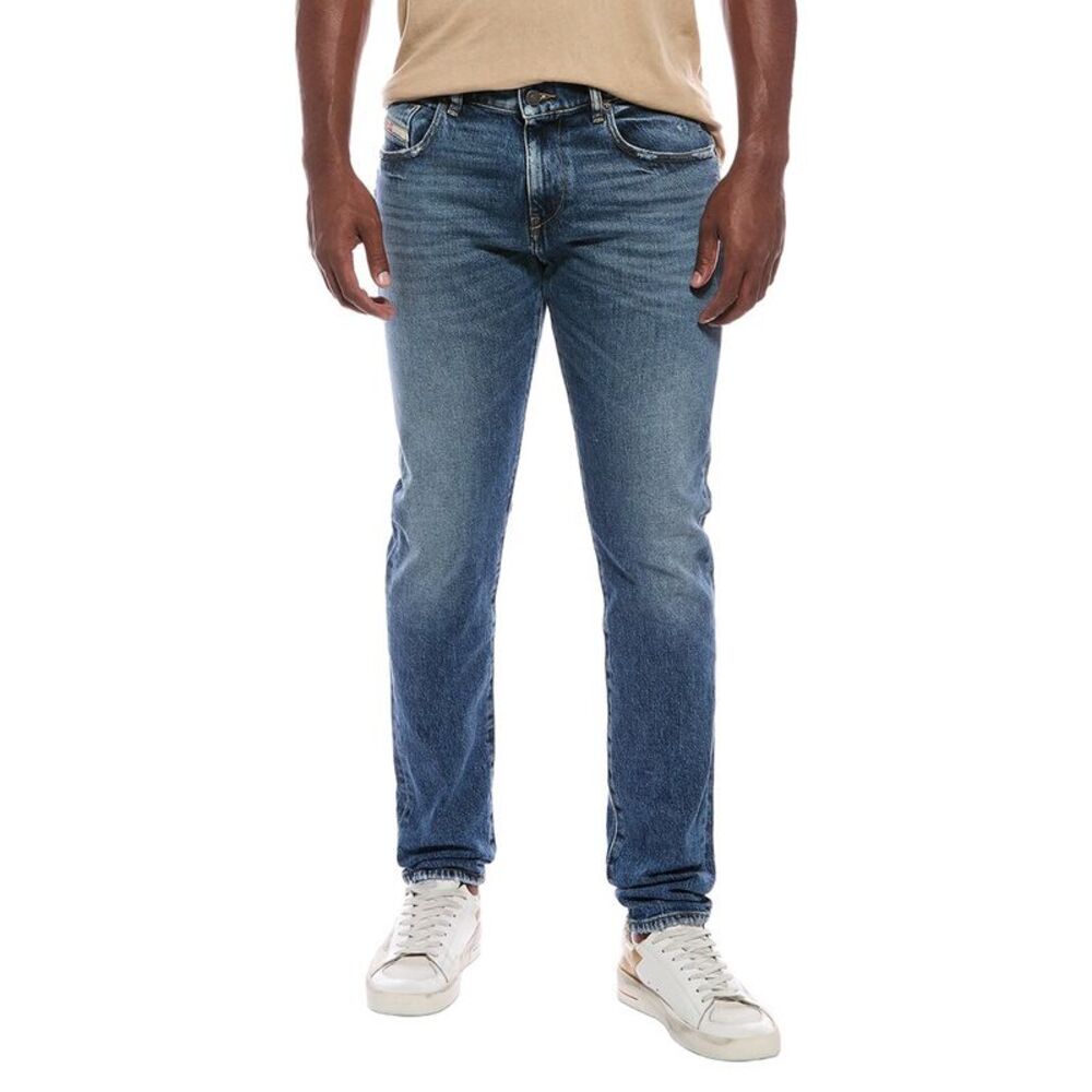Diesel Mens  D-Strukt Slim Leg Jean, Blue